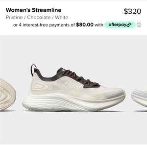 APL Sneakers Women's Streamline Pristine / Chocolate / White size 8